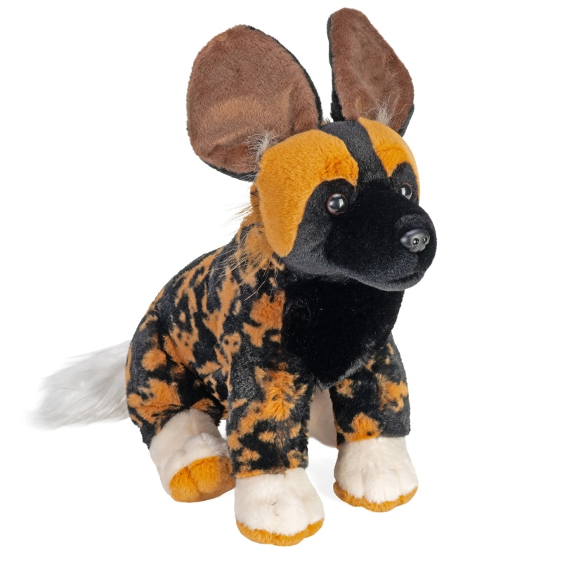 Cuddlekins African Wild Dog Stuffed Animal - 12"