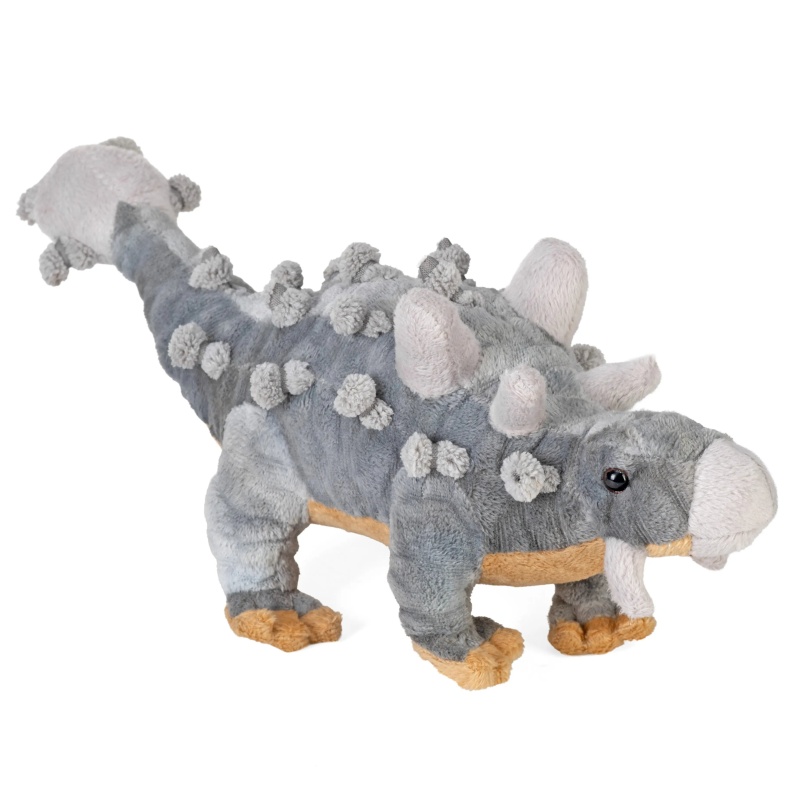 Dinosauria Ankylosaurus Stuffed Animal - 10"