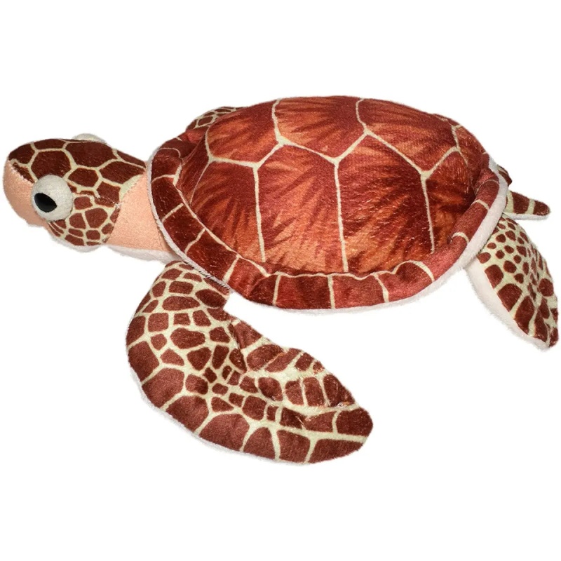 Cuddlekins Mini Loggerhead Sea Turtle Stuffed Animal - 8"