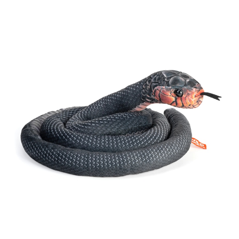 Living Earth Snakes Eastern Indigo Snake Stuffed Animal - 60"
