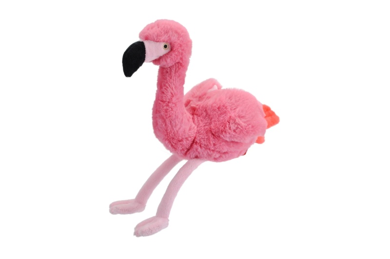 Ecokins Mini Flamingo Stuffed Animal - 8"