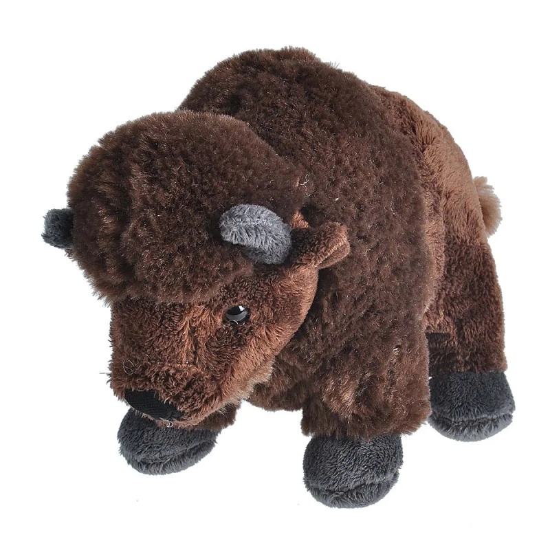 Cuddlekins Mini Bison Stuffed Animal - 8"