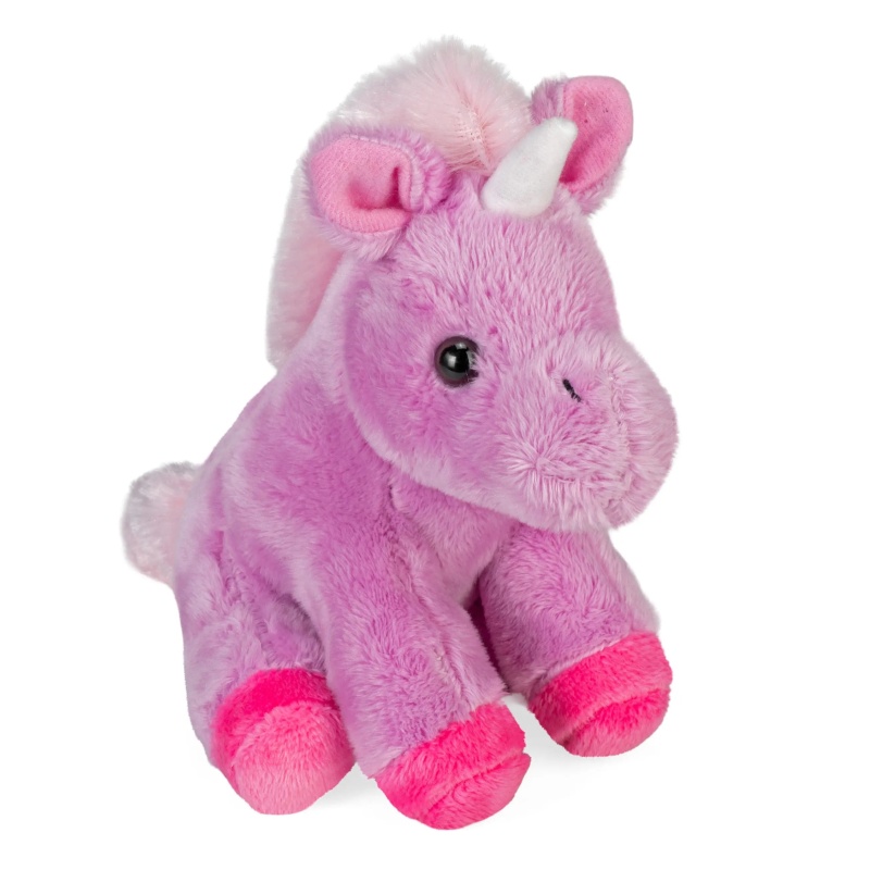 Pocketkins Eco Lavendar Unicorn Stuffed Animal - 5"