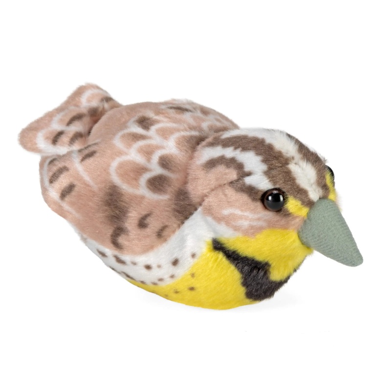 Audubon Birds Western Meadowlark Stuffed Animal - 5.5"