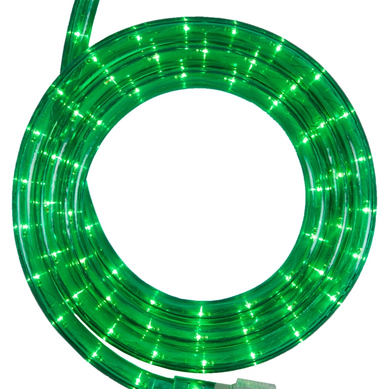 Green Rope Light, 18 Ft