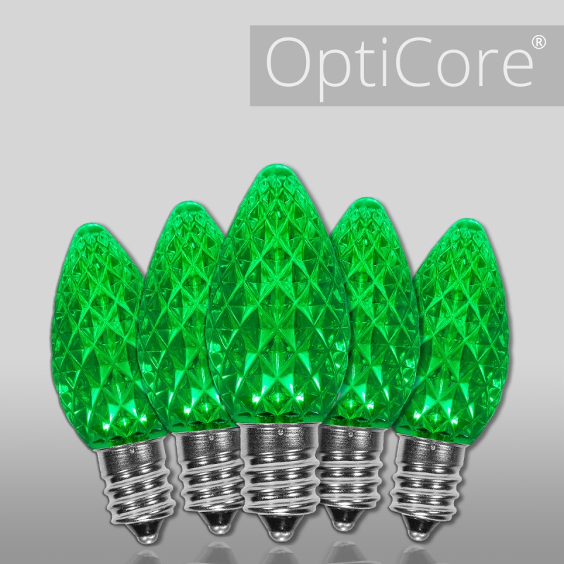 C7 Green Opticore® Led Bulbs
