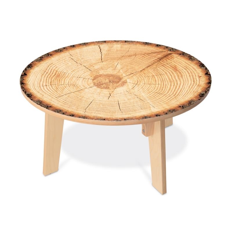 Nature View Live Edge Round Table 18h