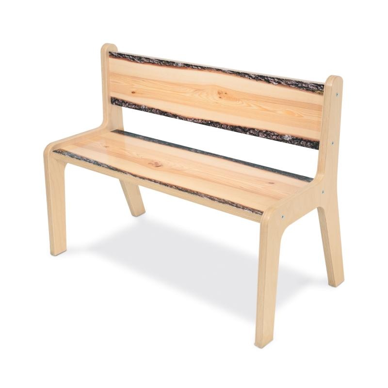 Nature View Live Edge Bench 14h