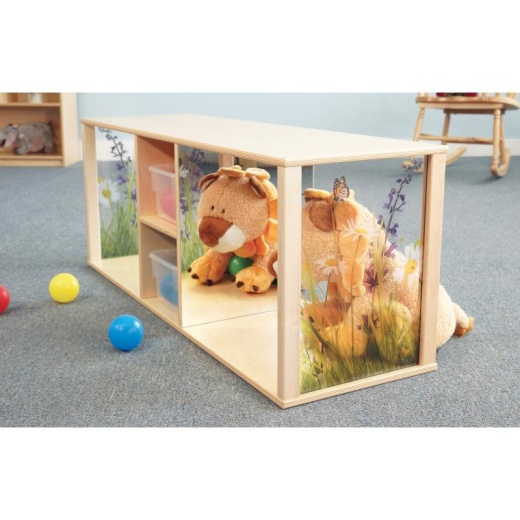 Whitney Brothers Nature View Acrylic Back Cabinet 24H