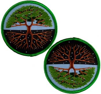 Tree Of Life Iron-On Patch 3"