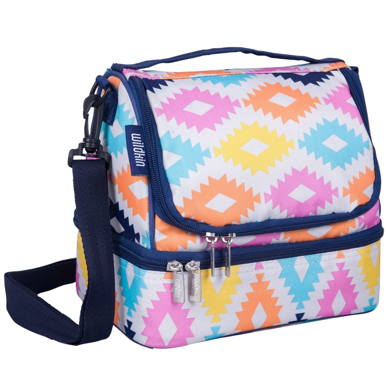 Aztec Two Compartment Lunch Bag