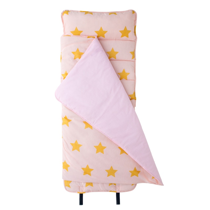 Pink And Gold Stars Original Nap Mat