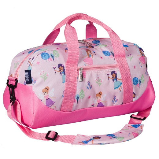Fairy Garden Overnighter Duffel Bag in Pink by Wildkin