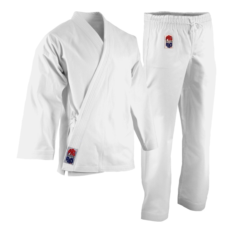 Proforce® 14 Oz. Diamond Karate Uniform (Elastic Drawstring) - 55/45 Blend