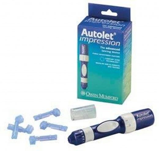 Owen Mumford At0270 Autolet Impression Lancing Device