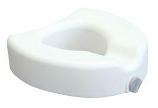 Lumex 6486A Locking Raised Toilet Seat