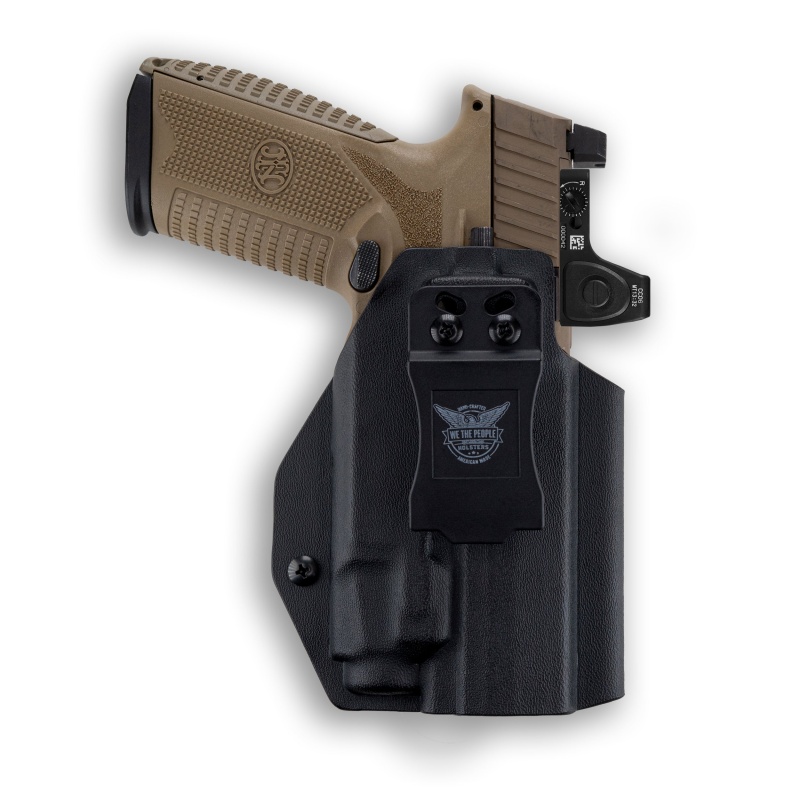Fn 545 Mrd With Streamlight Tlr-7/7A/7X Light Red Dot Optic Cut Iwb Holster