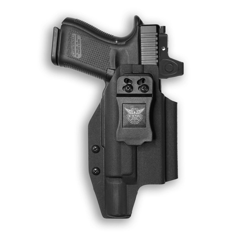 Glock 23 Gen 5 Mos With Surefire X300u-A Light Red Dot Optic Cut Iwb Holster