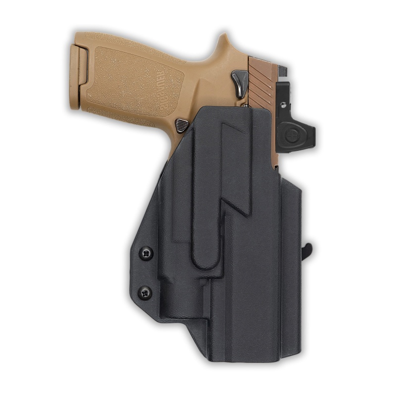Sig Sauer P320-M17 With Streamlight Tlr-3 Light Red Dot Optic Cut Owb Holster
