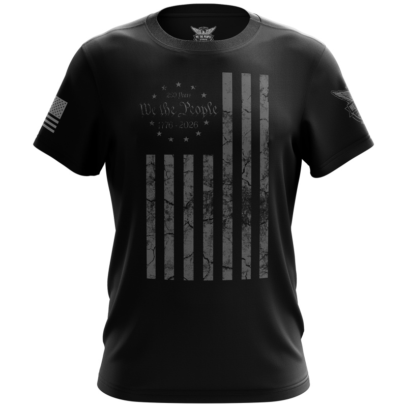 1776 Stealth Flag Short Sleeve Shirt