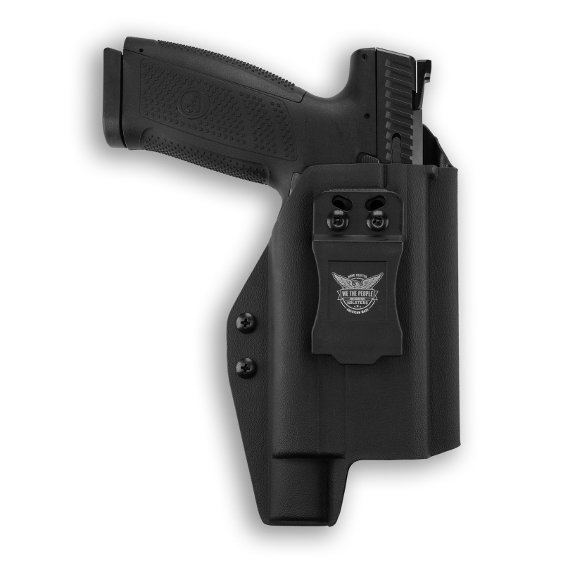 Cz P-10 C With Olight Valkyrie Turbo Light Iwb Holster