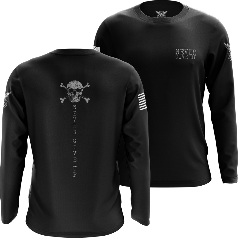 Never Give Up Long Sleeve Shirt