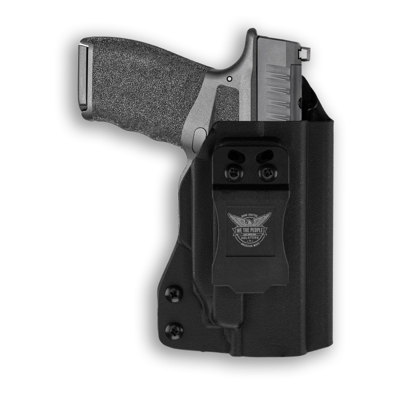 Springfield Hellcat Pro With Crimson Trace Cmr-201 Rail Master Universal Laser Iwb Holster