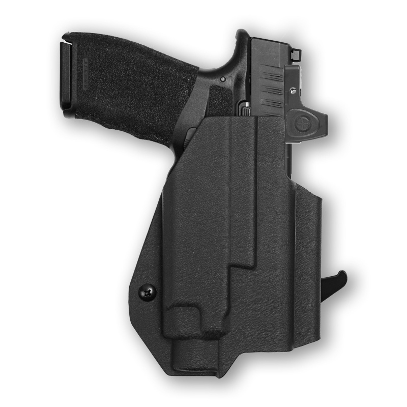 Springfield Hellcat Pro With Streamlight Tlr-7 Hl-X Light Red Dot Optic Cut Owb Holster