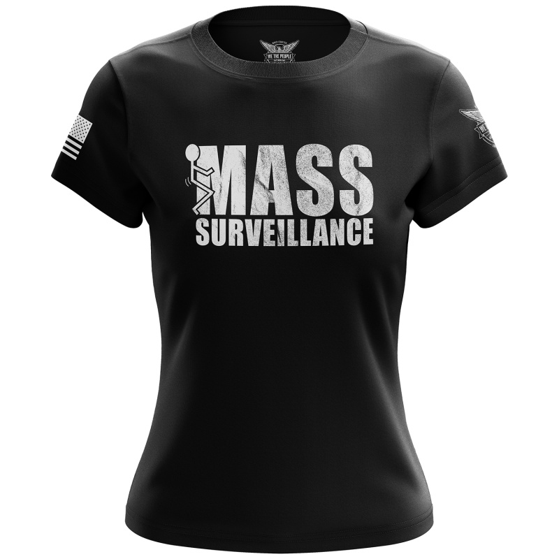 F-Mass Surveillance Women's Short Sleeve Shirt