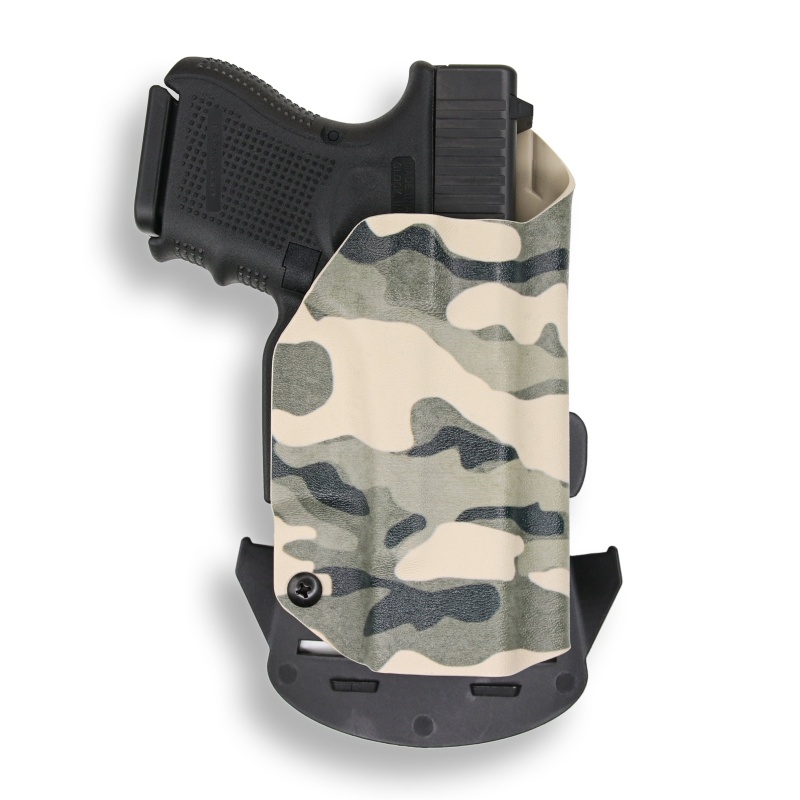 Smith & Wesson M&P 45 M2.0 4" Carry Comp Compact/Subcompact Manual Safety Owb Holster