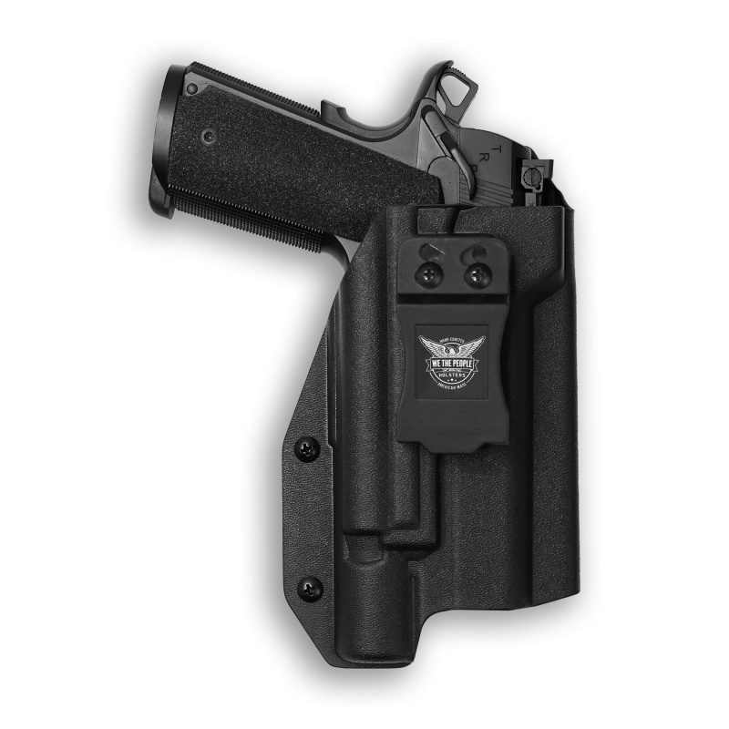 1911 4" Commander 45Acp Railed With Surefire X300u-A Light Iwb Holster