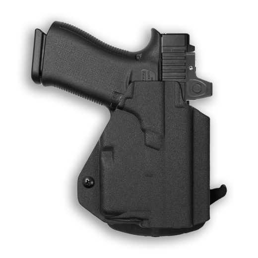 Glock 43X Rail Mos With Railed Streamlight Tlr-6 Light/Laser Red Dot Optic Cut Owb Holster