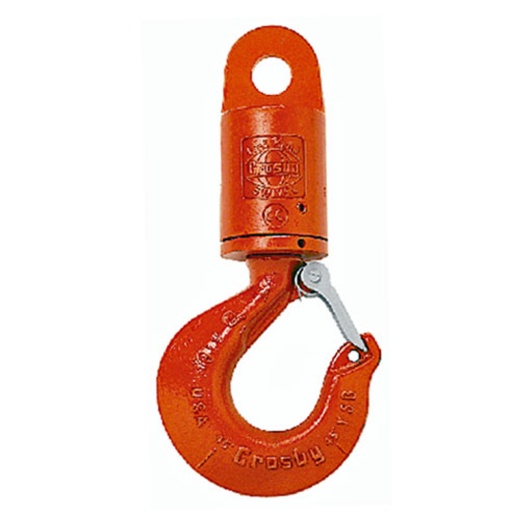 Crosby 5T 5-S-6 Thrust Bearing Eye & Hook Swivel - 11000 Lbs Wll