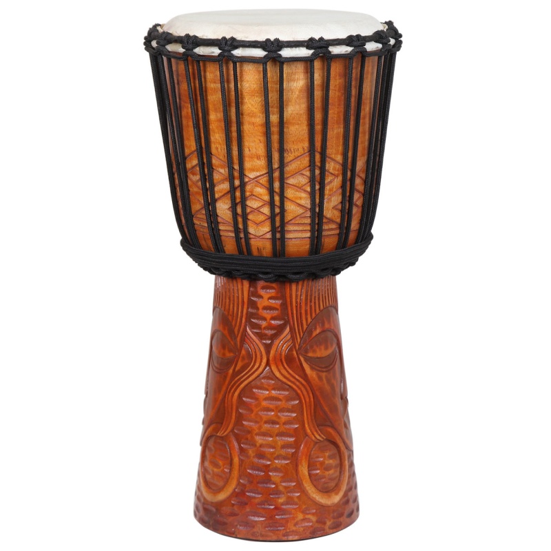Mother Earth Djembe Drum, 10" Head X 20" Tall