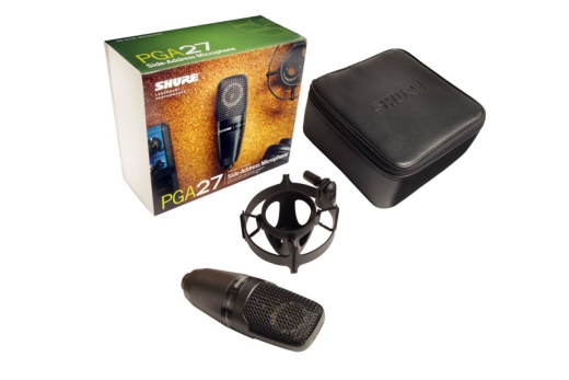 Shure PGA27-LC Large-Diaphragm Side-Address Cardioid Condenser Microphone