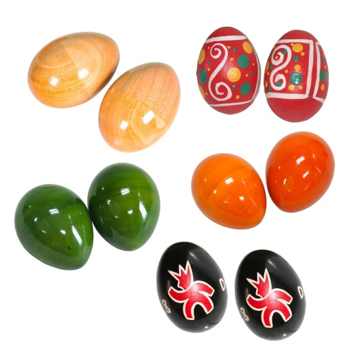 Wooden Egg Shaker Set (10 Shakers)