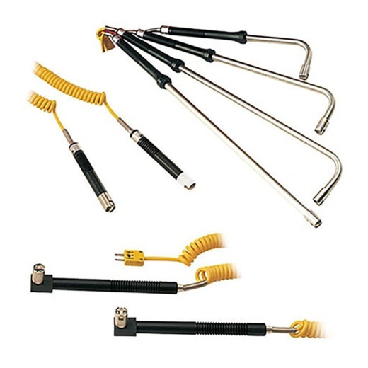 Omega 88006K Thermocouple Handle Probes, For High Temperature Surfaces, 3.9"