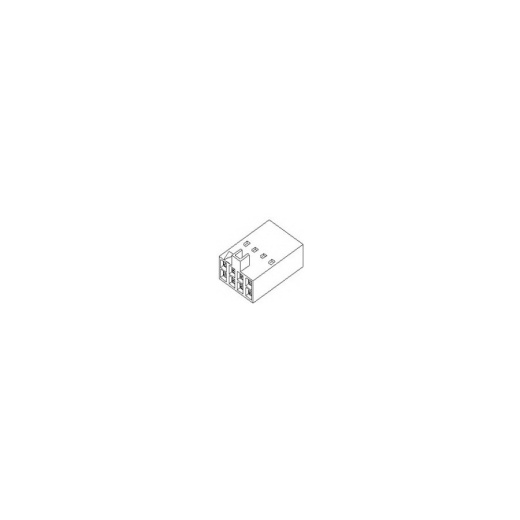 Molex 22-55-2182 2.54mm Pitch SL Crimp Housing, Dual Row, Version B, Polarized, 18 Circuits, Black
