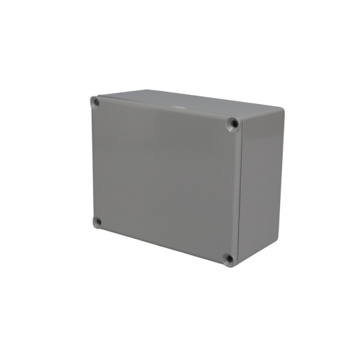 Bud Industries Cu-234-G Econobox - Aluminum, Gray, 4.7X3.7X2.2 In, Econobox Series