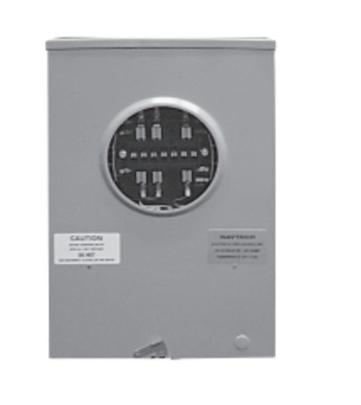 Navtech Ct Rated Meter Pan Central Hudson Spec 30A 600V 3 Phase Nema 3r