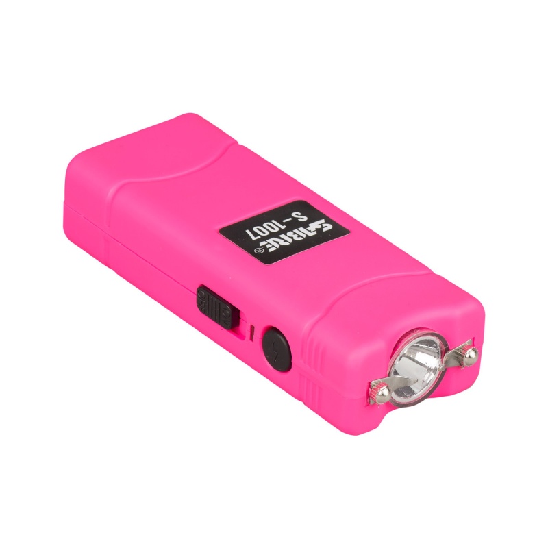 Stun Gun With Flashlight And Belt Holster