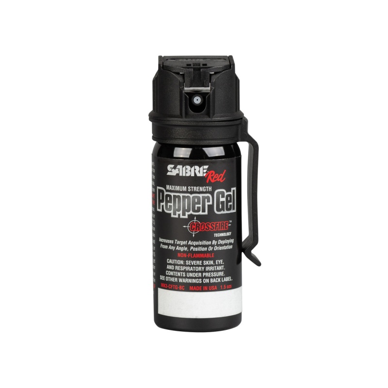 Crossfire Pepper Gel With Belt Clip