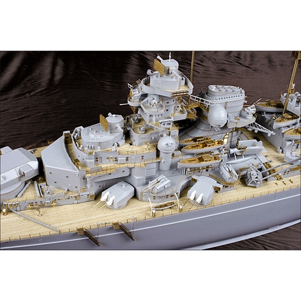 Ka Models Bismarck Deluxe Upgrade Set For Trumpeter 1/200 Scale Bismarck Model Ship