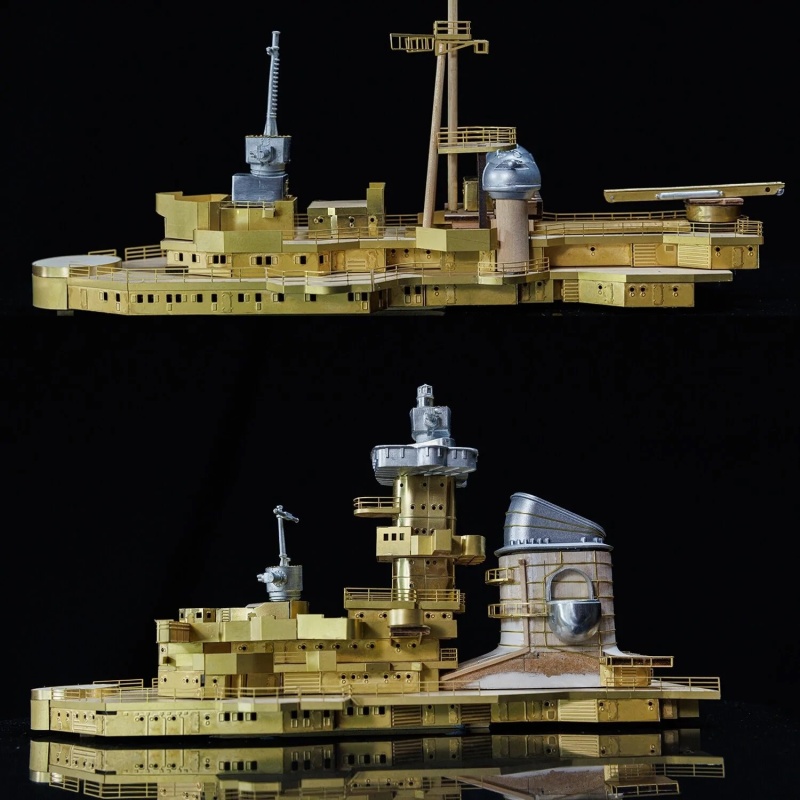 Occre 'Prinz Eugen' Admiral Hipper Class Cruiser Wooden Model Ship Kit, 1/200 Scale