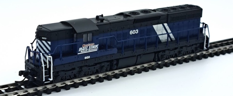 Atlas Classic® Silver Sound Ready™ Sd-7/9 Locomotive - Montana Rail Link 603, N Scale