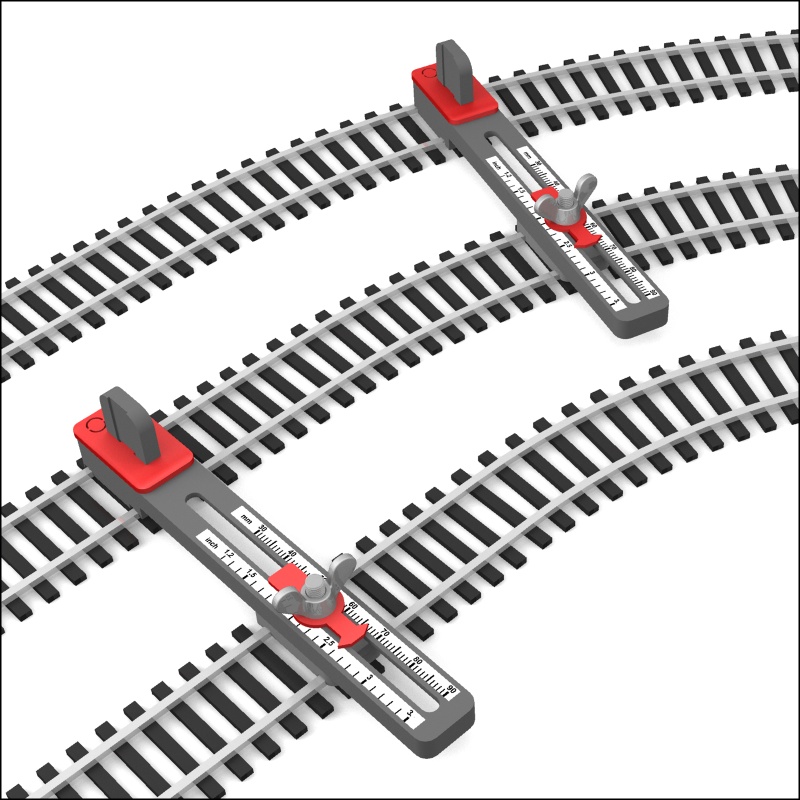 Bachmann By Proses Ho Scale Adjustable Parallel Track Tool