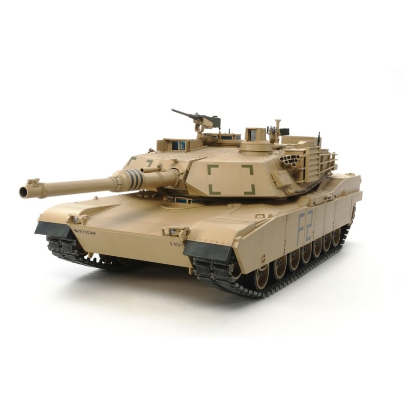 Tamiya Us M1a2 Abrams Full Option R/C Tank Kit - 1/16 Scale