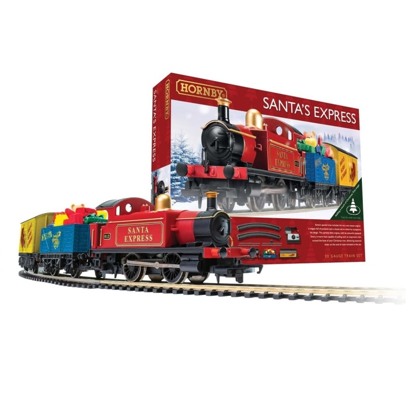 Hornby Santa's Express Christmas Train Set, 00 Gauge