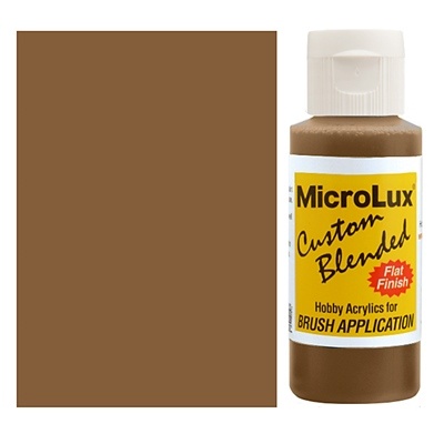 Microlux Acrylic Brush-On Paints, 2 Oz Bottles, 10 Colors