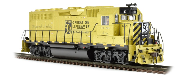 Atlas® Operation Lifesaver® 50Th Anniversary Gp40 Locomotive Gold Series, N Scale